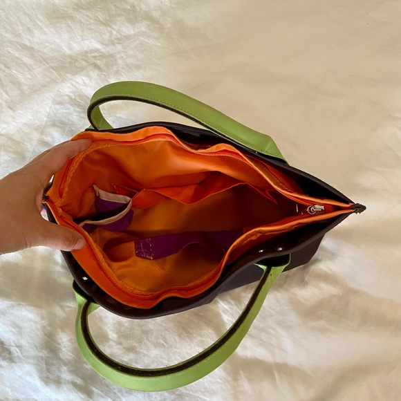 Agnes B Voyage Dumpling Tote EUC (like new) - Picture 2 of 3